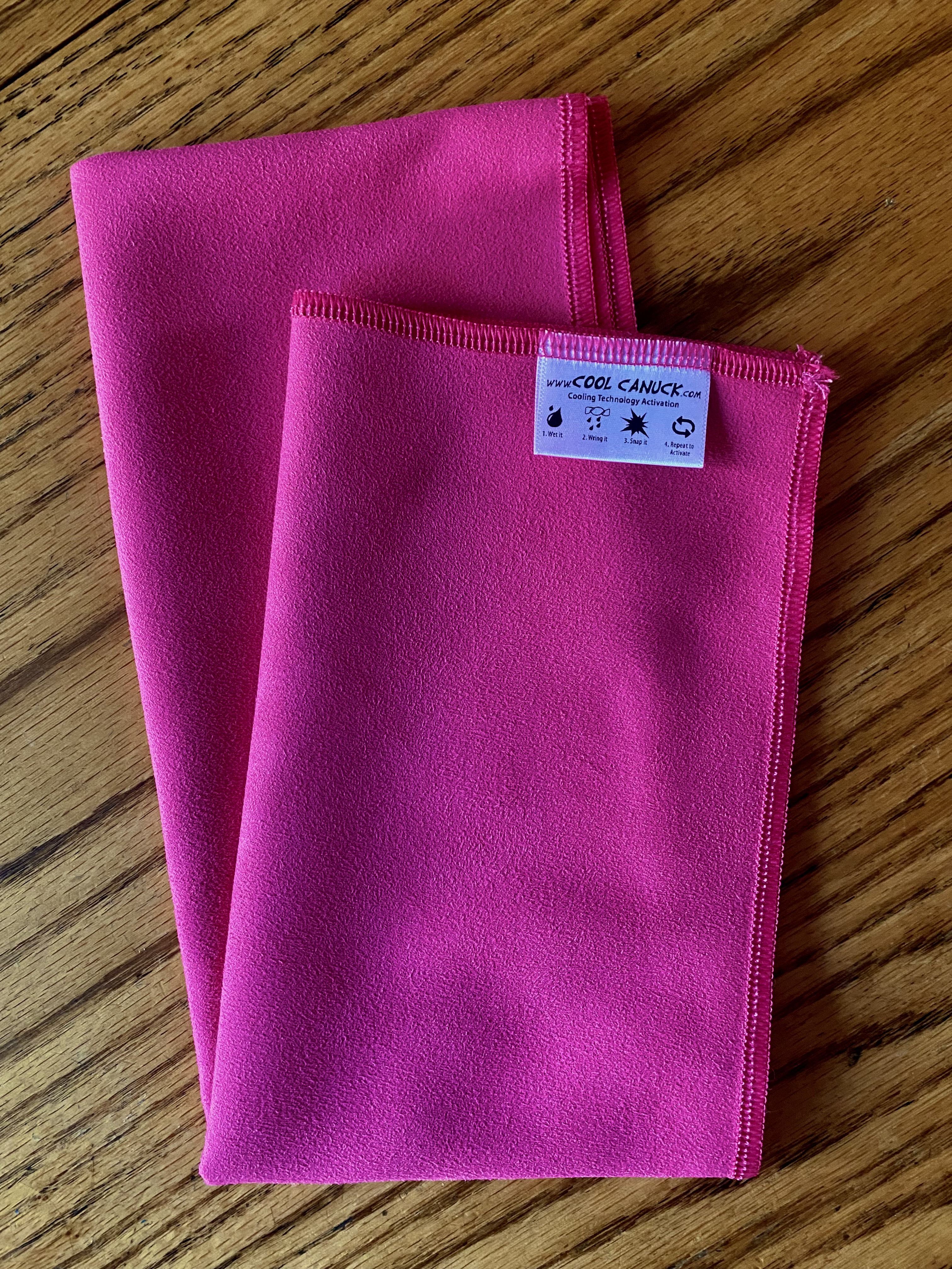 Cooling Towel – 10in x 36in (Pink)